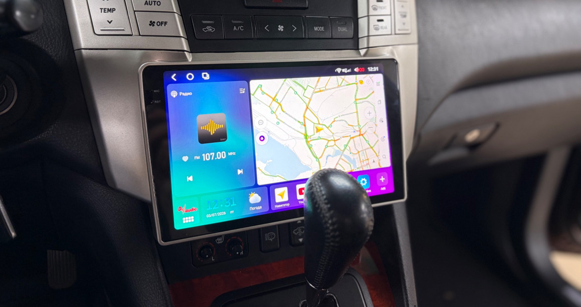 Андроид магнитола в Lexus RX 350 от Автомедиацентра Д Аудио #магнитола в Лексус #D audio