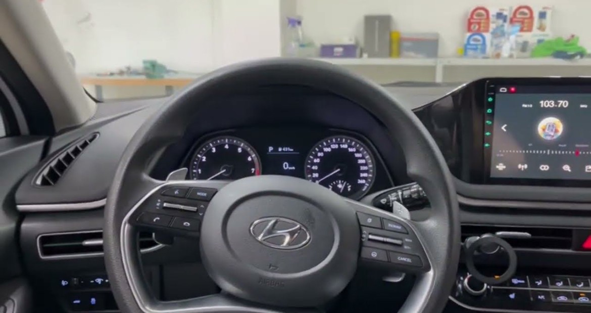 Android магнитола на Hyundai Sonata 2020